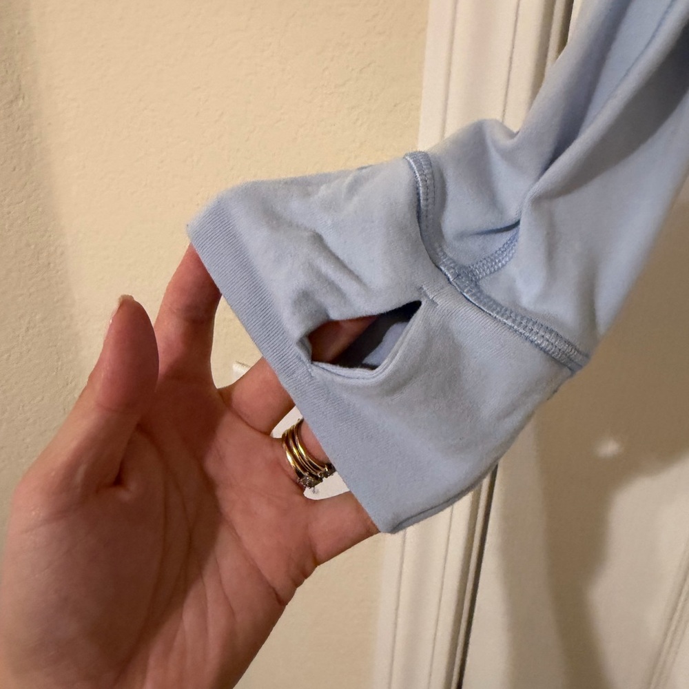 Lululemon Define Jacket Nulu Size 8 light blue - Picture 4 of 4
